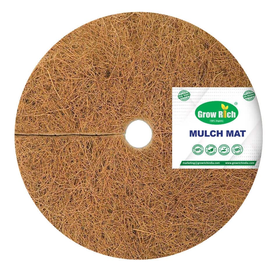 Grow Rich Coir Muclh Mat Disc